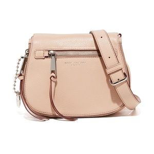 Marc Jacobs leather saddlebag